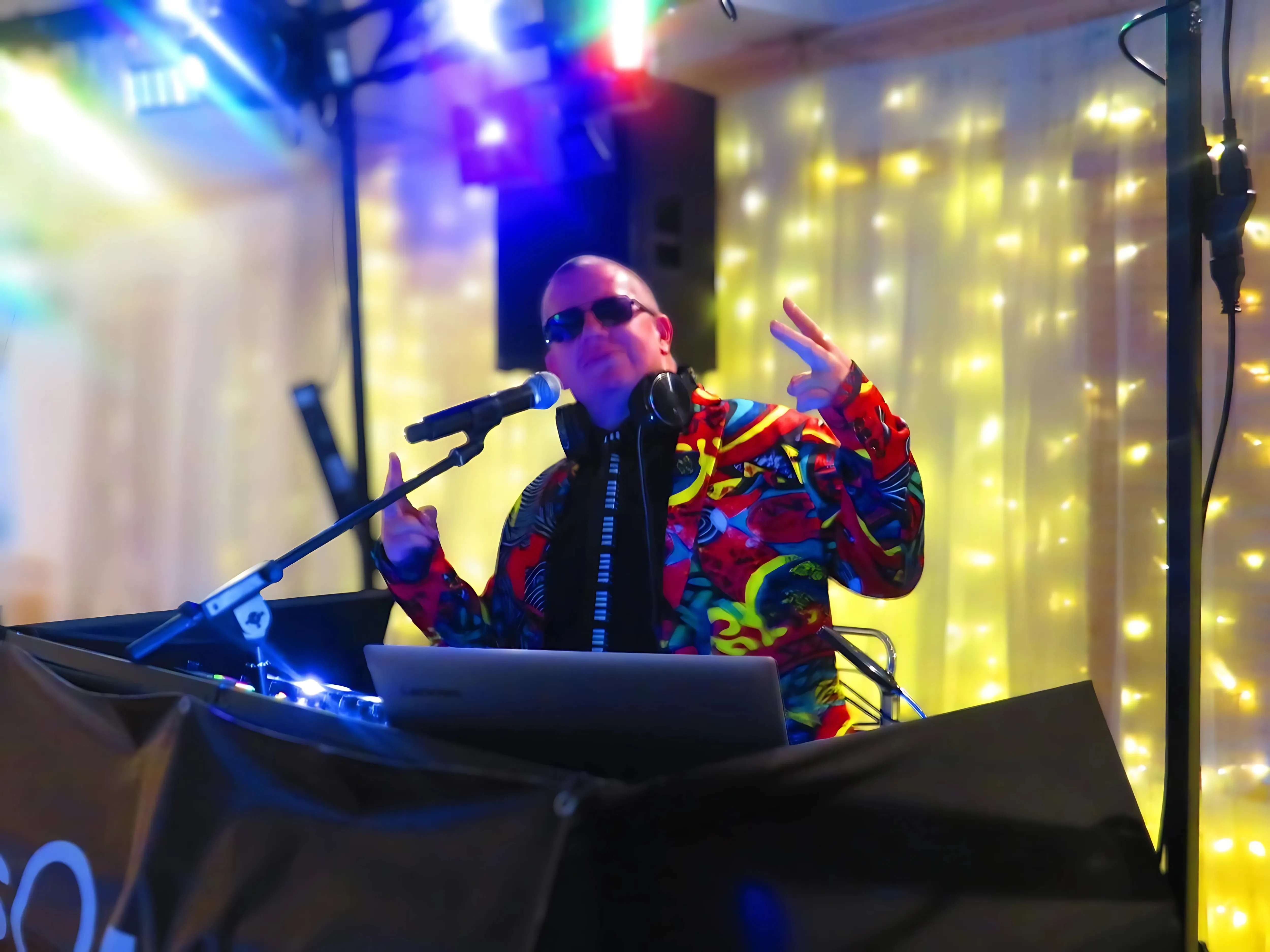 David - Professional DJ performing at event